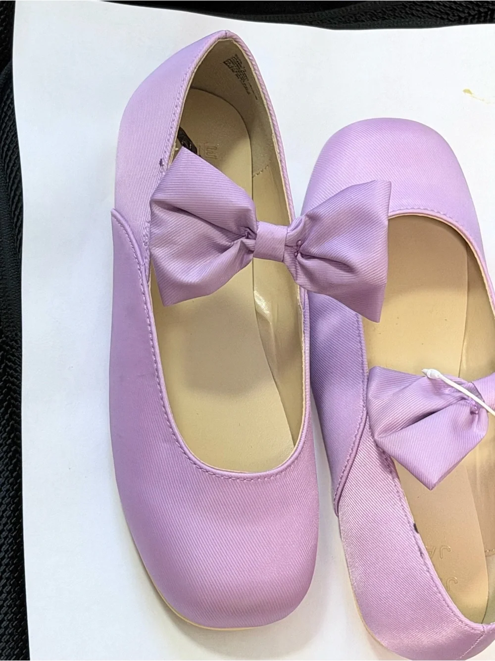 Janie and Jack Lilac Bow Ballet Flats